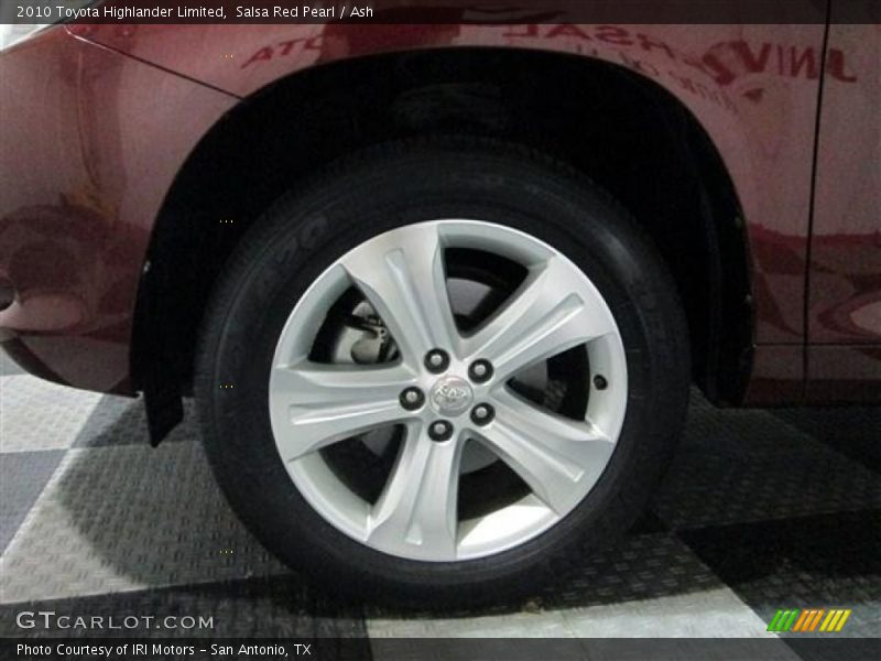 Salsa Red Pearl / Ash 2010 Toyota Highlander Limited