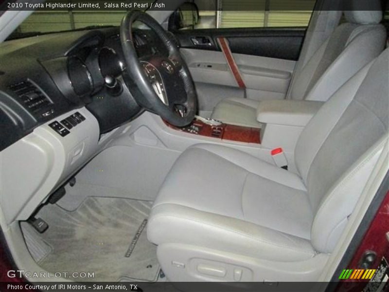 Salsa Red Pearl / Ash 2010 Toyota Highlander Limited