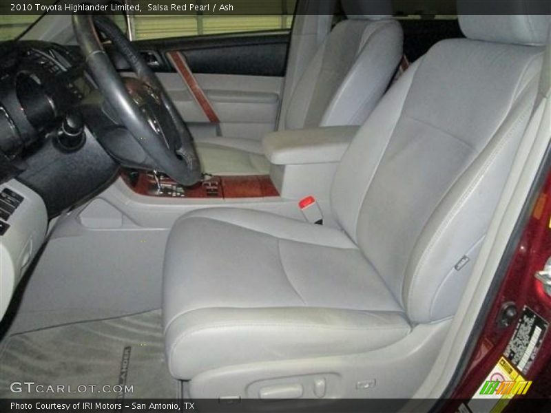 Salsa Red Pearl / Ash 2010 Toyota Highlander Limited