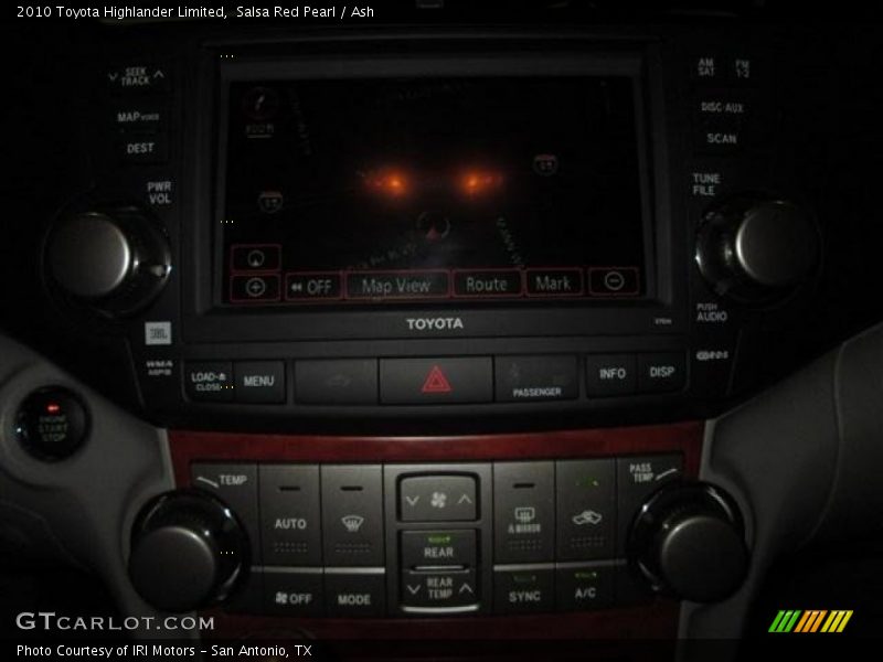 Salsa Red Pearl / Ash 2010 Toyota Highlander Limited
