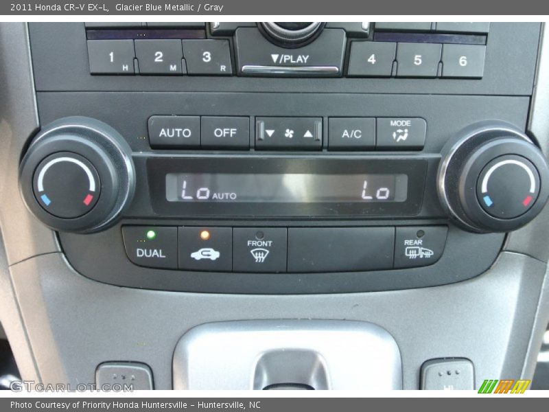 Glacier Blue Metallic / Gray 2011 Honda CR-V EX-L