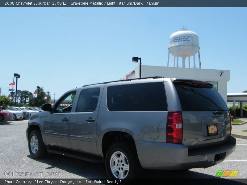 Graystone Metallic / Light Titanium/Dark Titanium 2008 Chevrolet Suburban 1500 LS