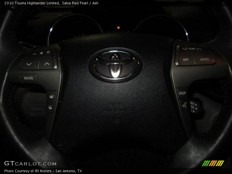 Salsa Red Pearl / Ash 2010 Toyota Highlander Limited