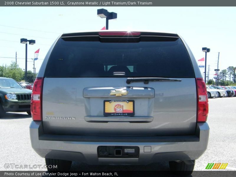 Graystone Metallic / Light Titanium/Dark Titanium 2008 Chevrolet Suburban 1500 LS