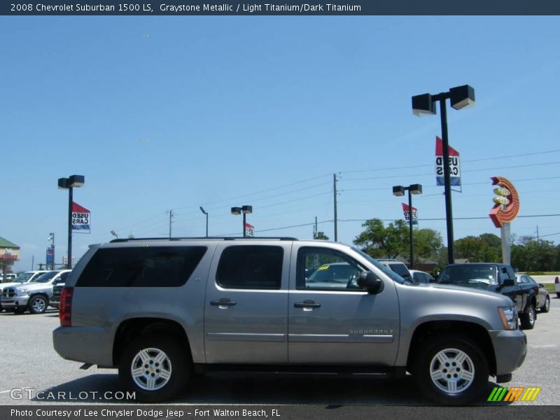 Graystone Metallic / Light Titanium/Dark Titanium 2008 Chevrolet Suburban 1500 LS