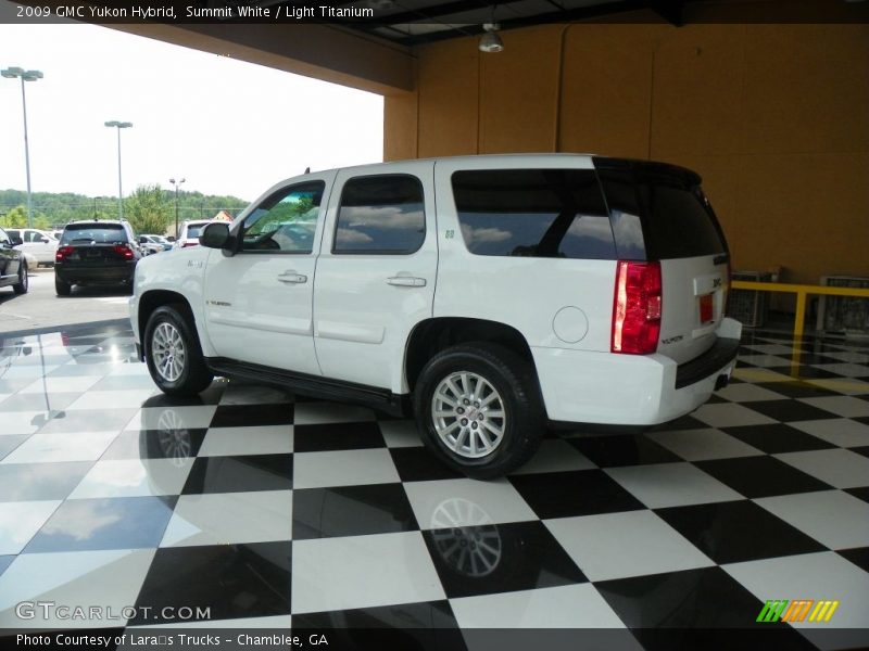 Summit White / Light Titanium 2009 GMC Yukon Hybrid