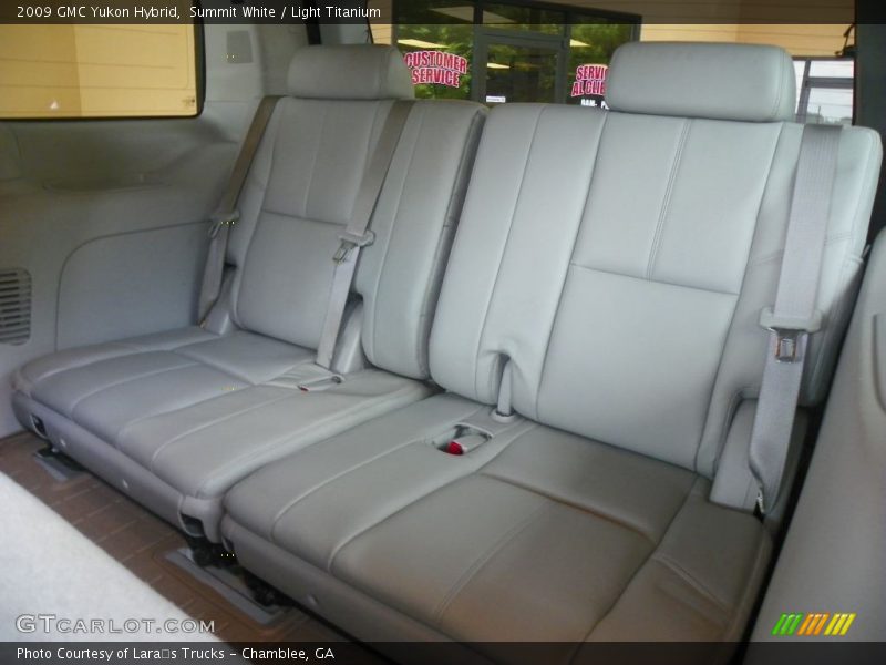 Summit White / Light Titanium 2009 GMC Yukon Hybrid