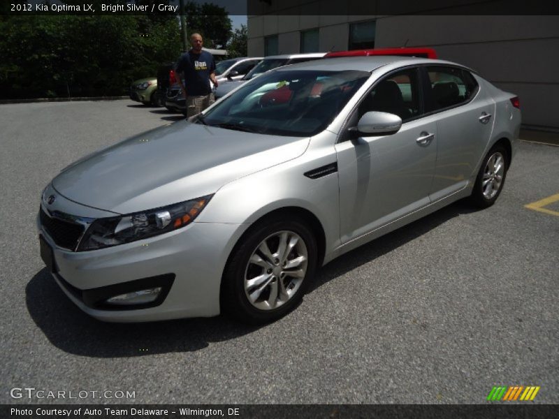 Bright Silver / Gray 2012 Kia Optima LX