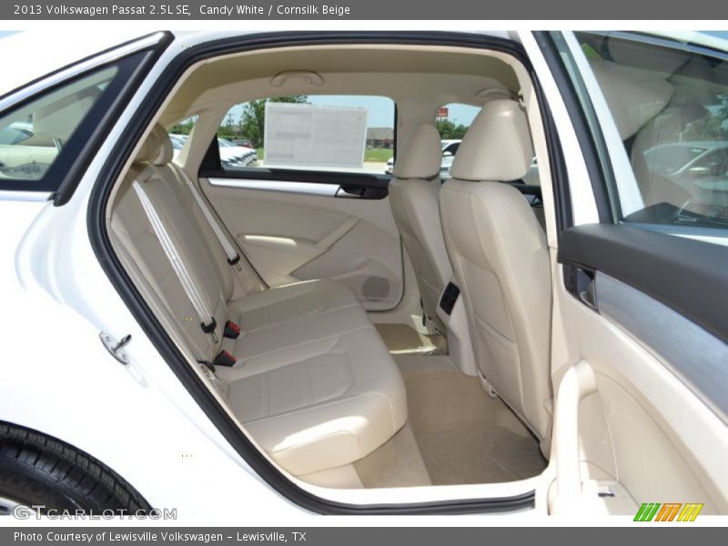 Candy White / Cornsilk Beige 2013 Volkswagen Passat 2.5L SE