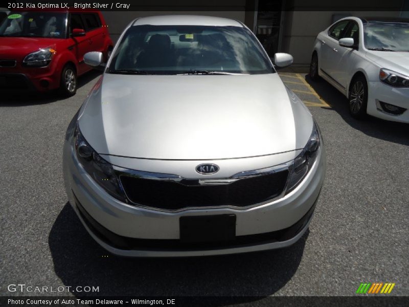 Bright Silver / Gray 2012 Kia Optima LX