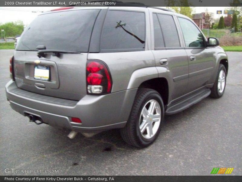 Graystone Metallic / Ebony 2009 Chevrolet TrailBlazer LT 4x4
