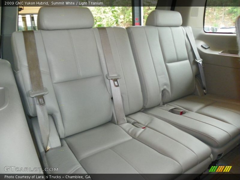Summit White / Light Titanium 2009 GMC Yukon Hybrid