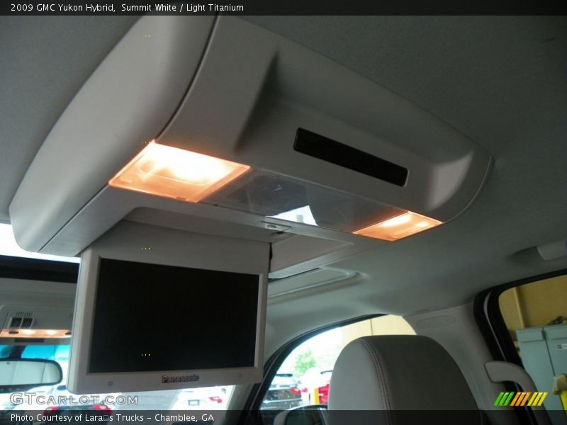 Summit White / Light Titanium 2009 GMC Yukon Hybrid