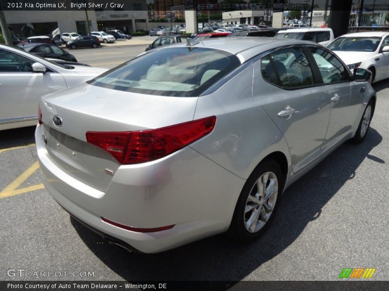 Bright Silver / Gray 2012 Kia Optima LX