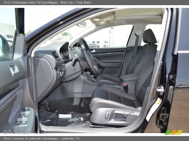 Black Uni / Titan Black 2013 Volkswagen Jetta TDI SportWagen