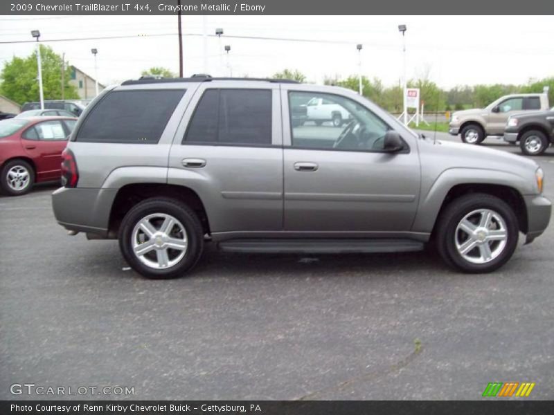 Graystone Metallic / Ebony 2009 Chevrolet TrailBlazer LT 4x4