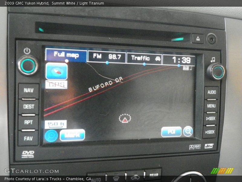 Summit White / Light Titanium 2009 GMC Yukon Hybrid