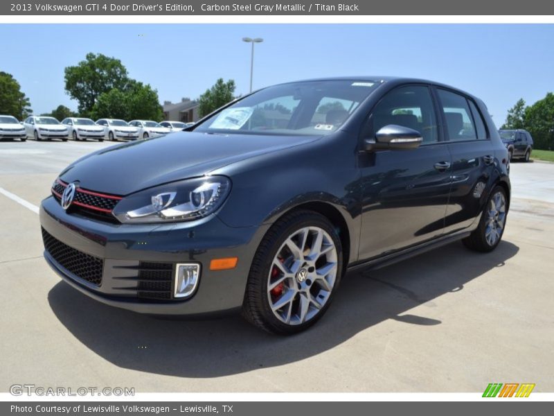 Carbon Steel Gray Metallic / Titan Black 2013 Volkswagen GTI 4 Door Driver's Edition