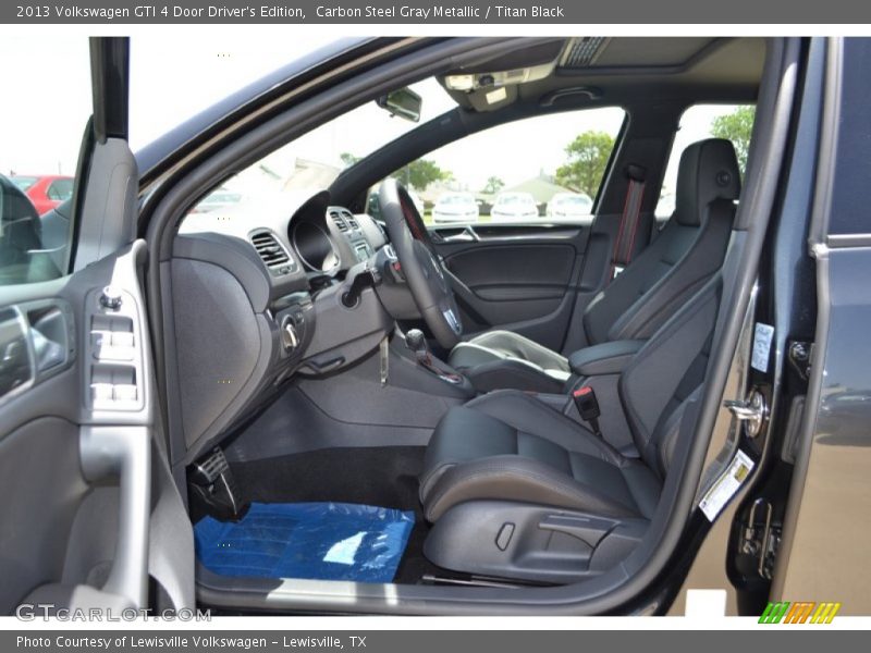 Carbon Steel Gray Metallic / Titan Black 2013 Volkswagen GTI 4 Door Driver's Edition