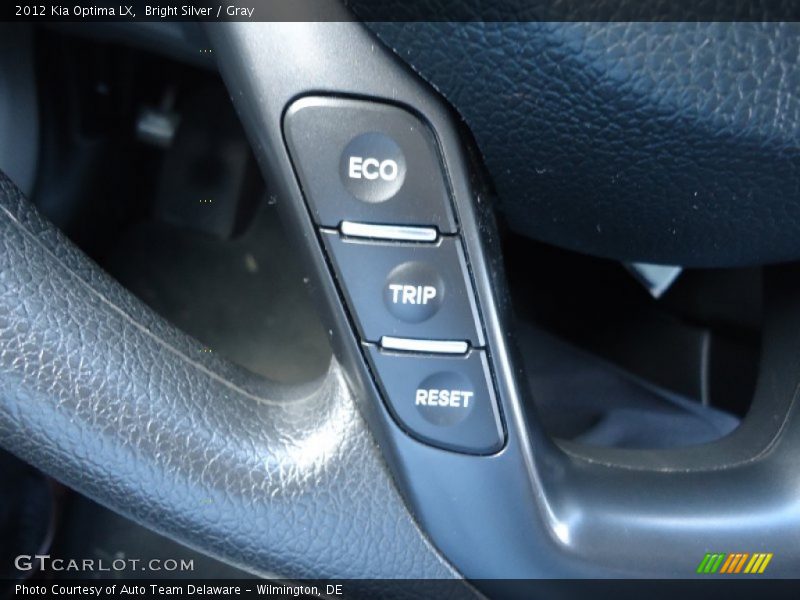 Bright Silver / Gray 2012 Kia Optima LX