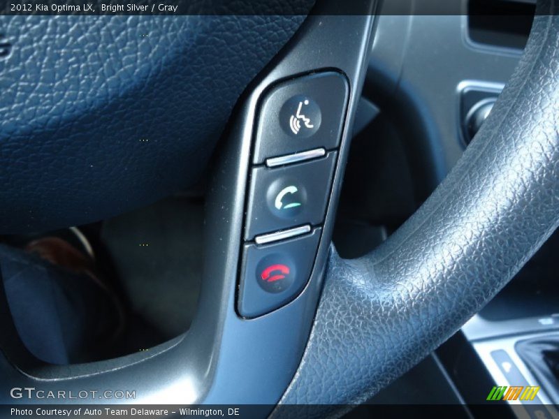 Bright Silver / Gray 2012 Kia Optima LX