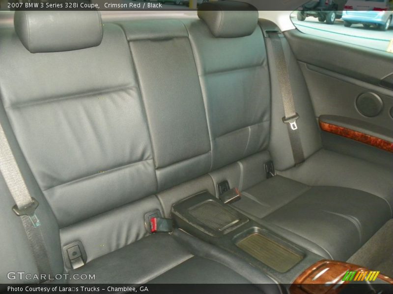 Crimson Red / Black 2007 BMW 3 Series 328i Coupe