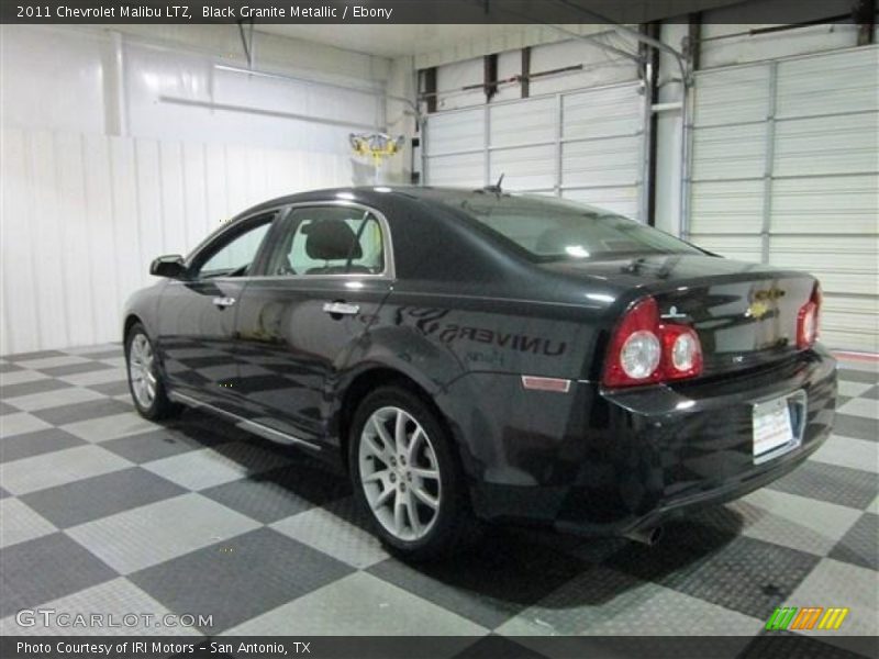 Black Granite Metallic / Ebony 2011 Chevrolet Malibu LTZ