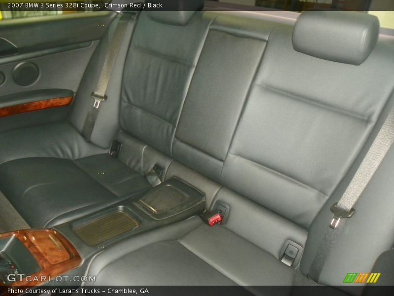 Crimson Red / Black 2007 BMW 3 Series 328i Coupe