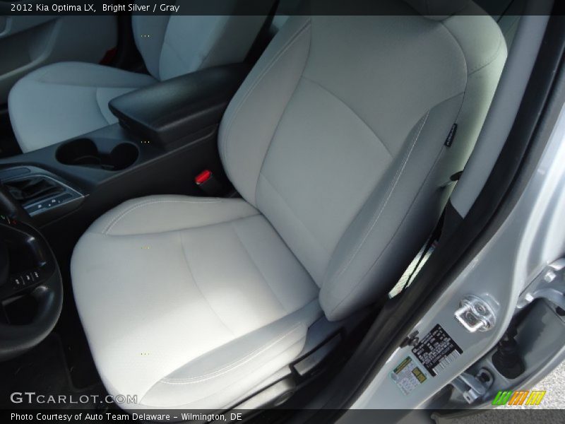 Bright Silver / Gray 2012 Kia Optima LX