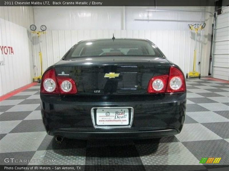 Black Granite Metallic / Ebony 2011 Chevrolet Malibu LTZ