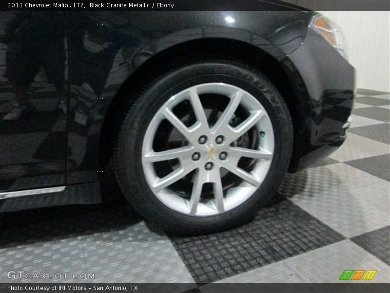 Black Granite Metallic / Ebony 2011 Chevrolet Malibu LTZ