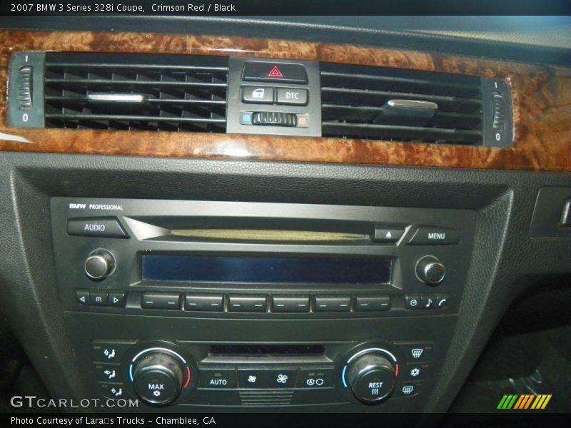 Crimson Red / Black 2007 BMW 3 Series 328i Coupe