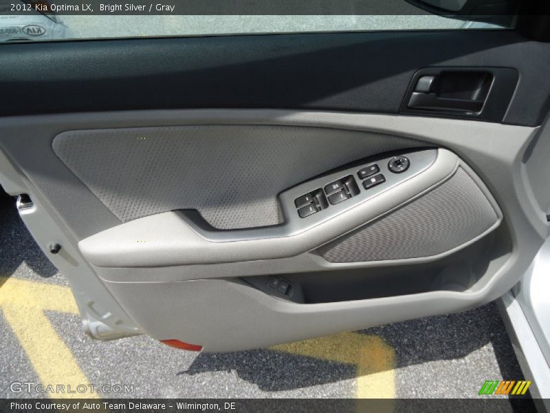 Bright Silver / Gray 2012 Kia Optima LX