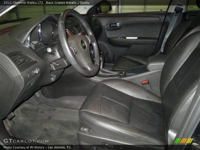 Black Granite Metallic / Ebony 2011 Chevrolet Malibu LTZ