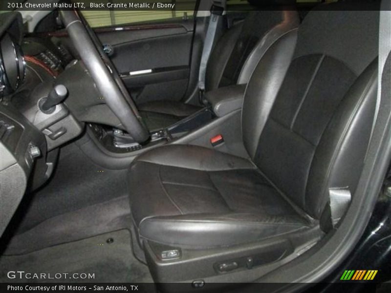 Black Granite Metallic / Ebony 2011 Chevrolet Malibu LTZ