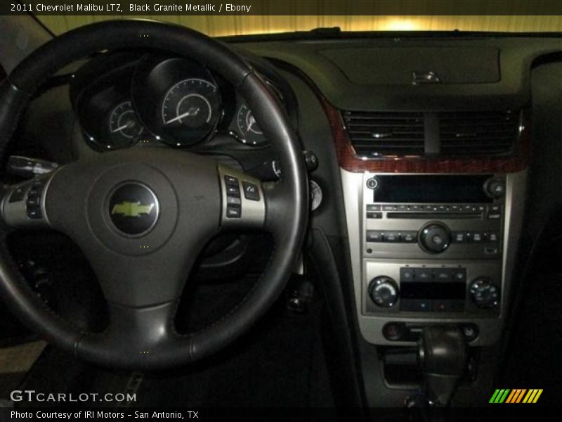 Black Granite Metallic / Ebony 2011 Chevrolet Malibu LTZ