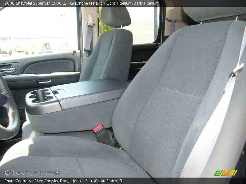 Graystone Metallic / Light Titanium/Dark Titanium 2008 Chevrolet Suburban 1500 LS