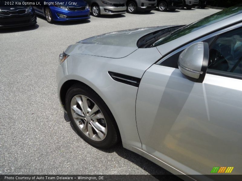 Bright Silver / Gray 2012 Kia Optima LX