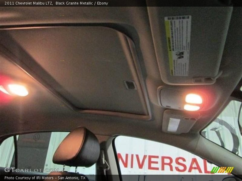 Black Granite Metallic / Ebony 2011 Chevrolet Malibu LTZ