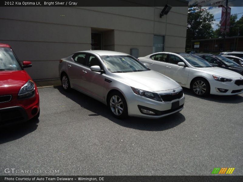 Bright Silver / Gray 2012 Kia Optima LX