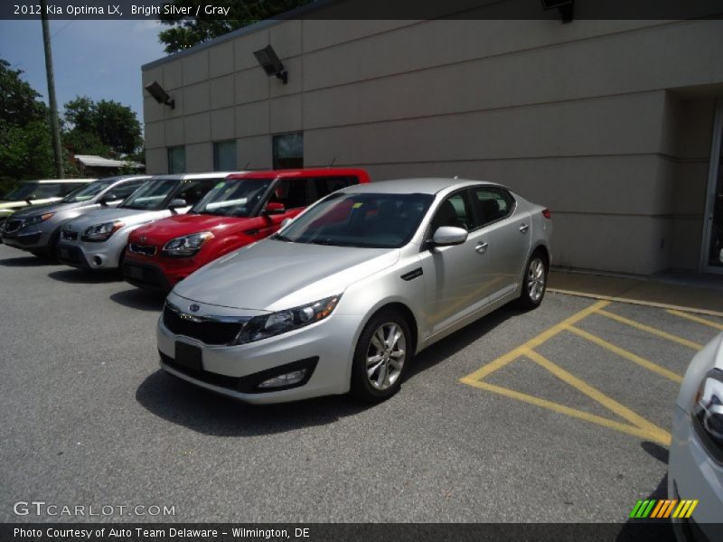 Bright Silver / Gray 2012 Kia Optima LX