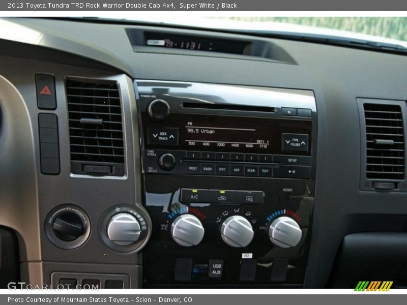 Super White / Black 2013 Toyota Tundra TRD Rock Warrior Double Cab 4x4