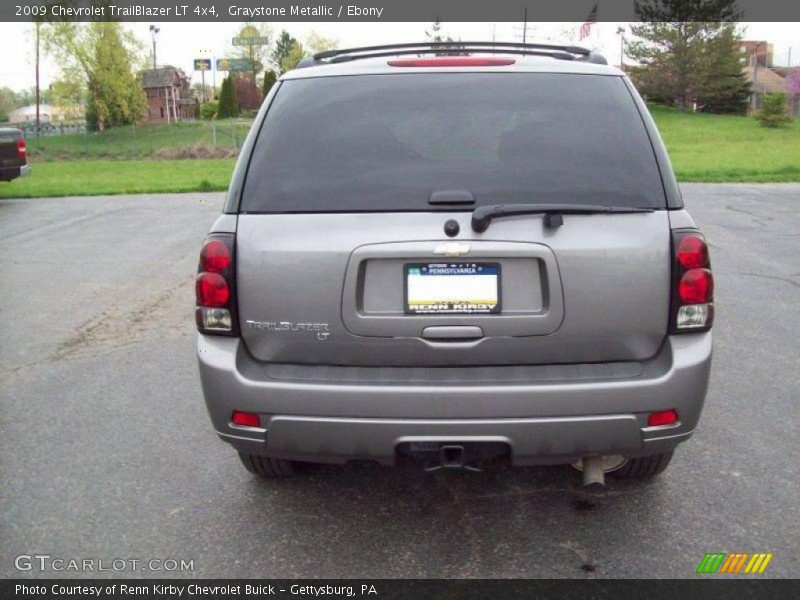 Graystone Metallic / Ebony 2009 Chevrolet TrailBlazer LT 4x4