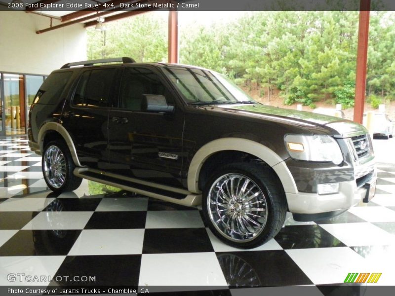 Dark Stone Metallic / Camel 2006 Ford Explorer Eddie Bauer 4x4