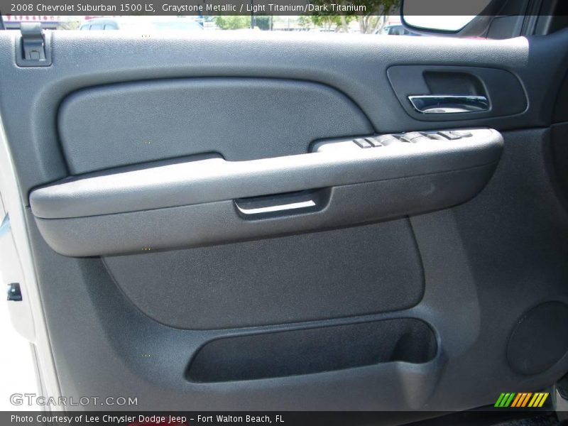 Graystone Metallic / Light Titanium/Dark Titanium 2008 Chevrolet Suburban 1500 LS