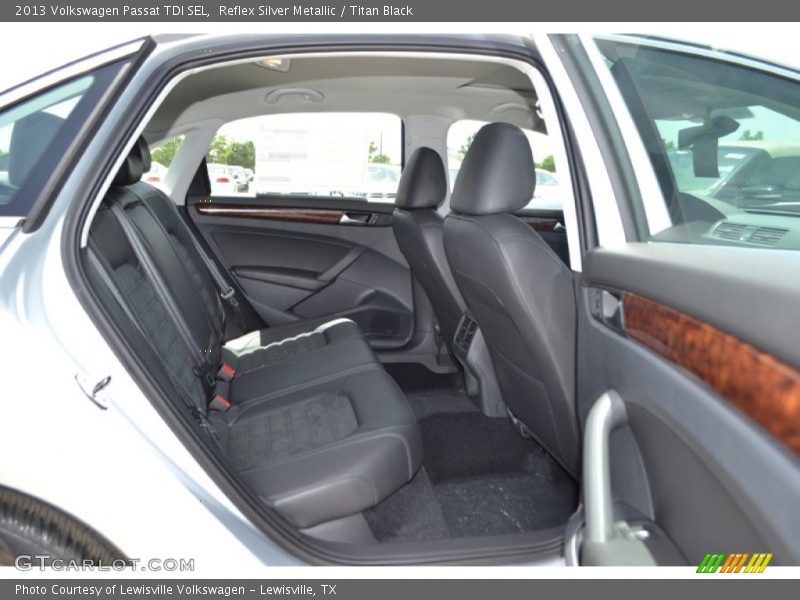 Reflex Silver Metallic / Titan Black 2013 Volkswagen Passat TDI SEL