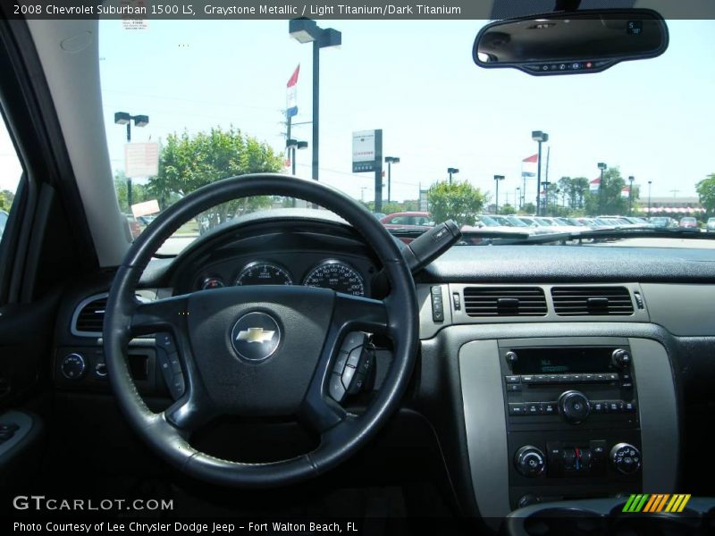 Graystone Metallic / Light Titanium/Dark Titanium 2008 Chevrolet Suburban 1500 LS