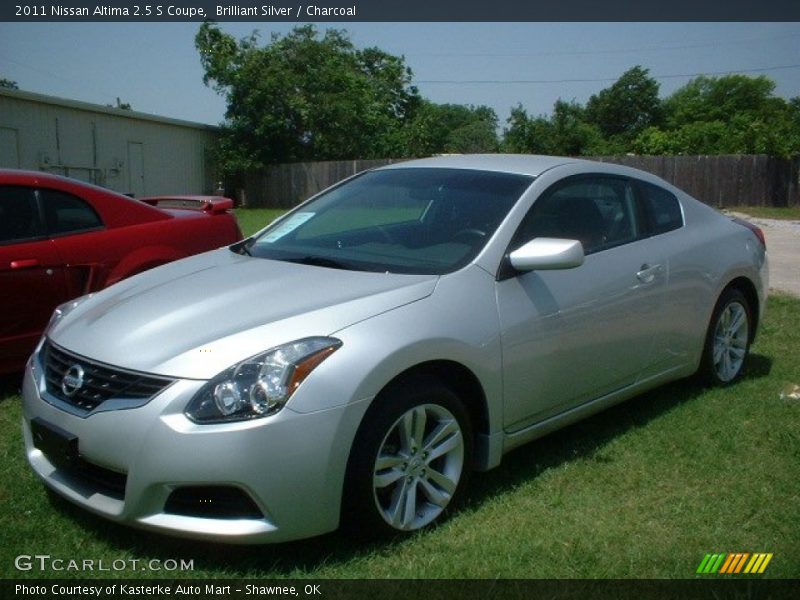 Brilliant Silver / Charcoal 2011 Nissan Altima 2.5 S Coupe