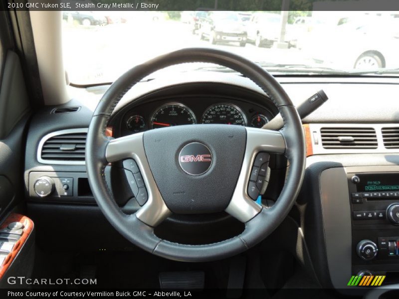 Stealth Gray Metallic / Ebony 2010 GMC Yukon SLE