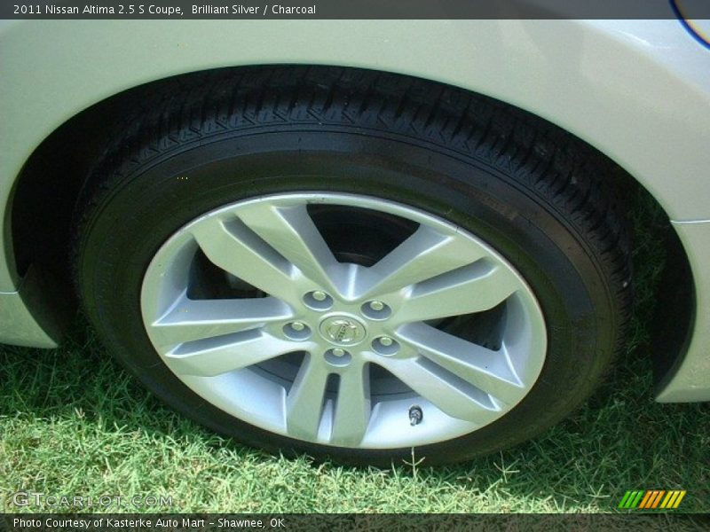 Brilliant Silver / Charcoal 2011 Nissan Altima 2.5 S Coupe